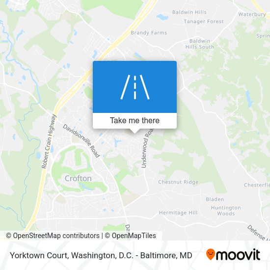 Yorktown Court map