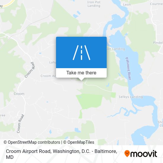Croom Airport Road map