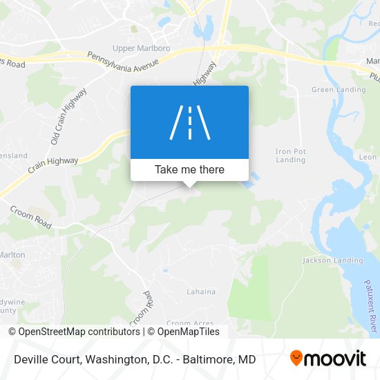 Deville Court map
