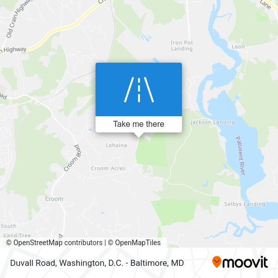 Duvall Road map