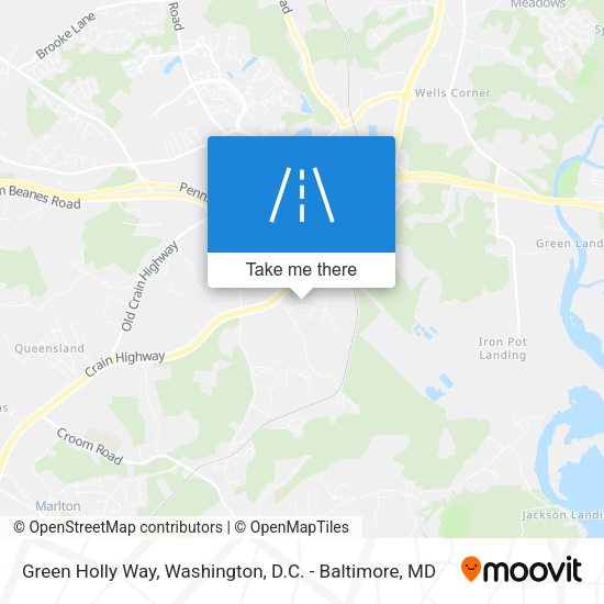 Mapa de Green Holly Way