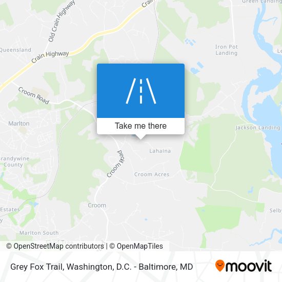 Grey Fox Trail map
