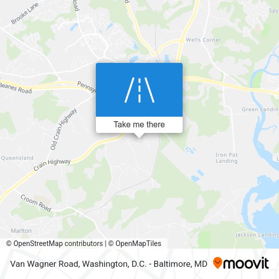Mapa de Van Wagner Road
