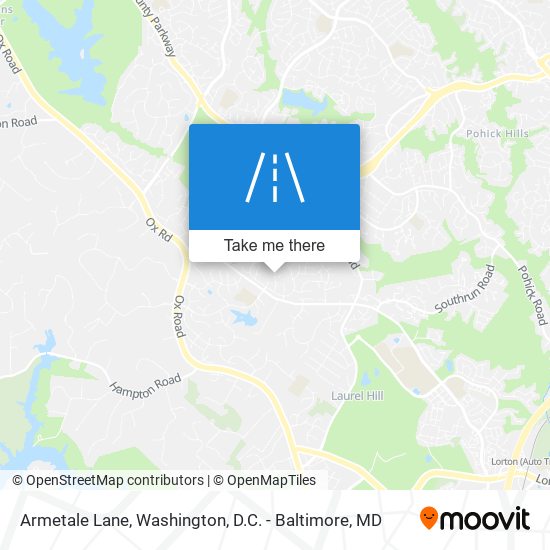 Mapa de Armetale Lane