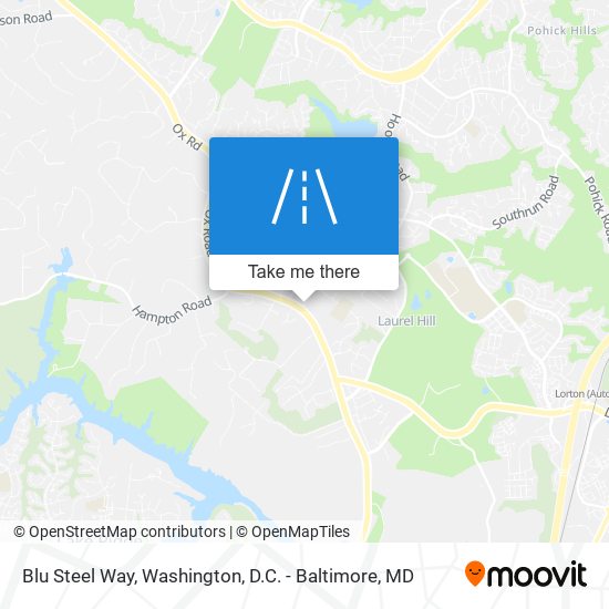 Blu Steel Way map