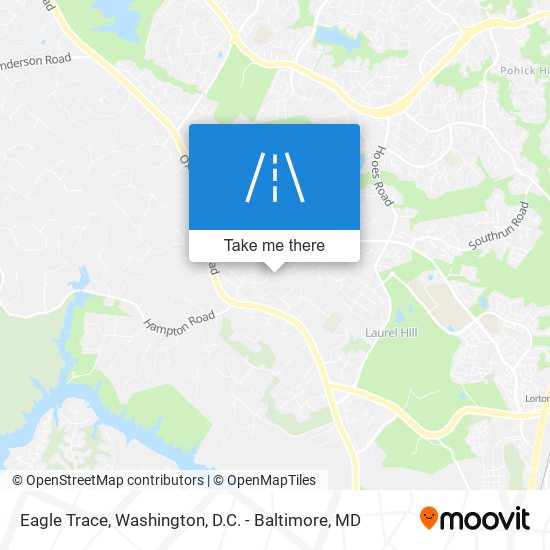 Eagle Trace map