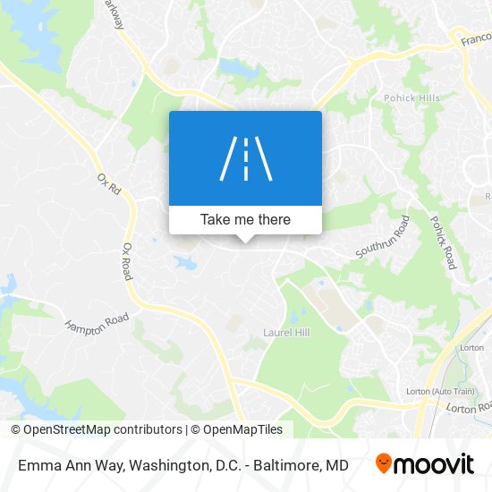 Emma Ann Way map