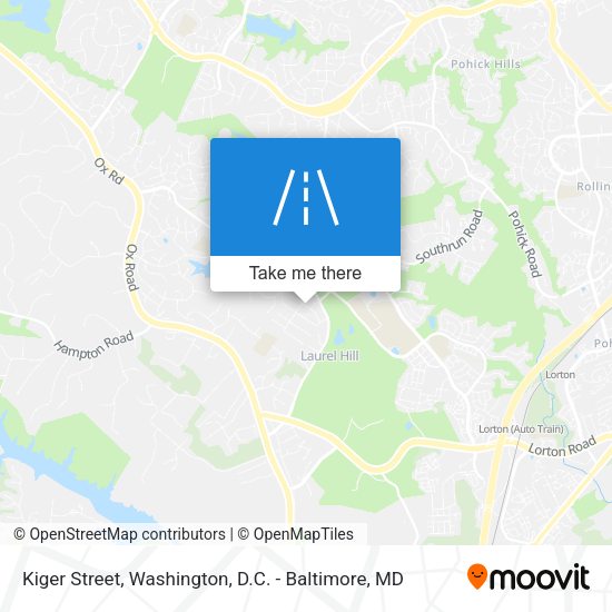 Kiger Street map