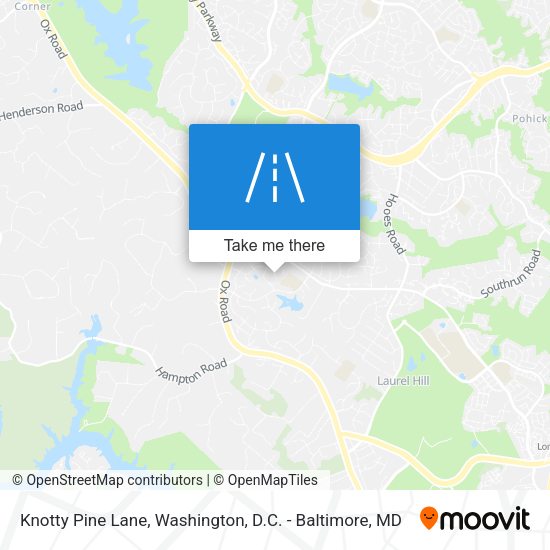 Knotty Pine Lane map