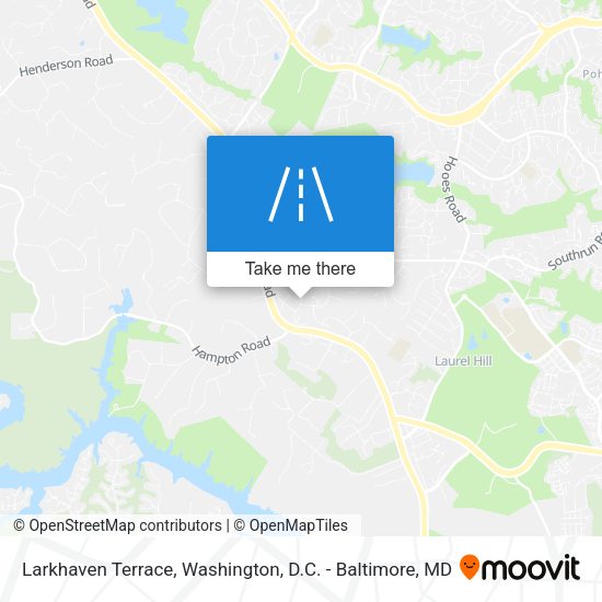 Mapa de Larkhaven Terrace