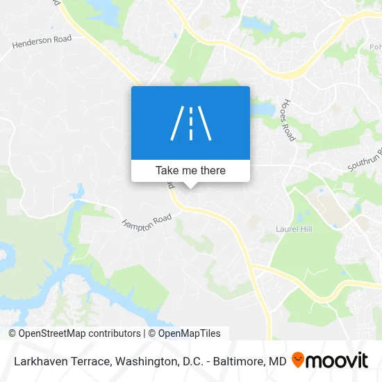 Larkhaven Terrace map