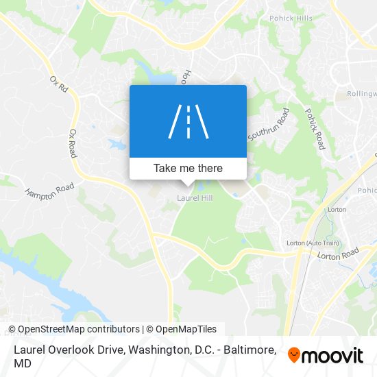 Mapa de Laurel Overlook Drive
