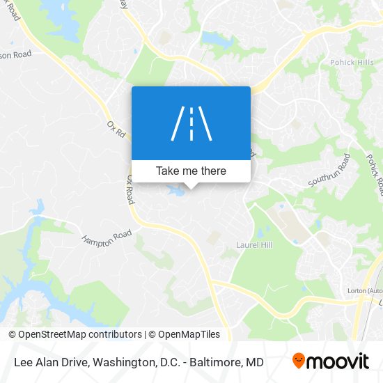 Lee Alan Drive map