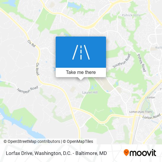 Lorfax Drive map