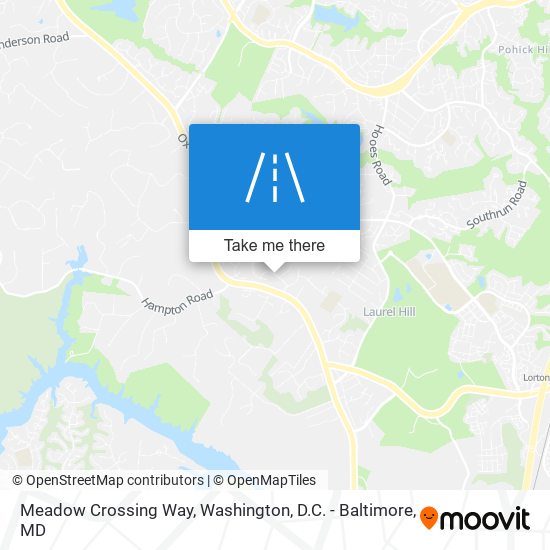 Mapa de Meadow Crossing Way