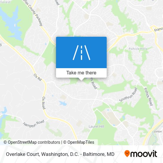 Overlake Court map