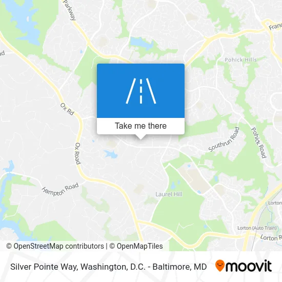 Silver Pointe Way map