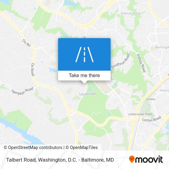 Talbert Road map