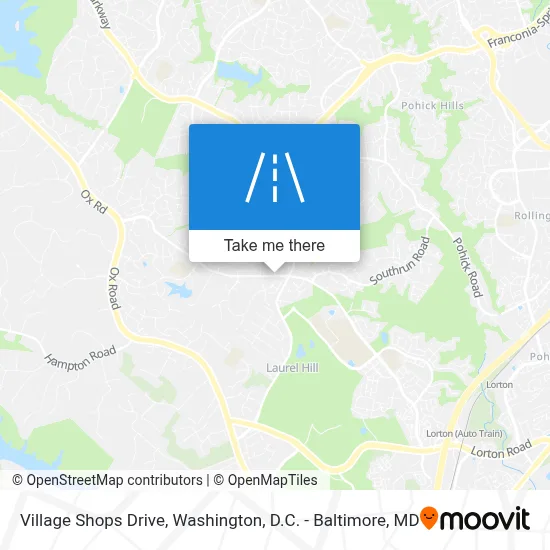 Village Shops Drive map