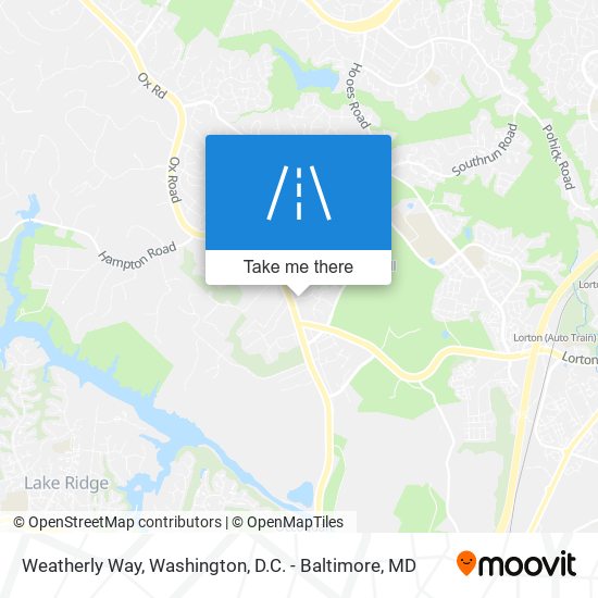 Weatherly Way map