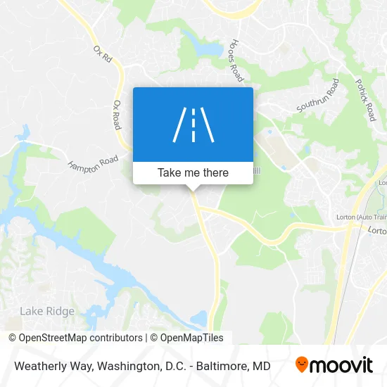 Weatherly Way map