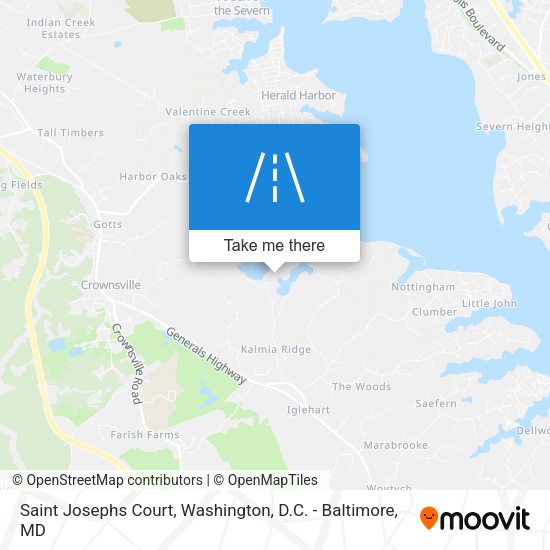 Mapa de Saint Josephs Court