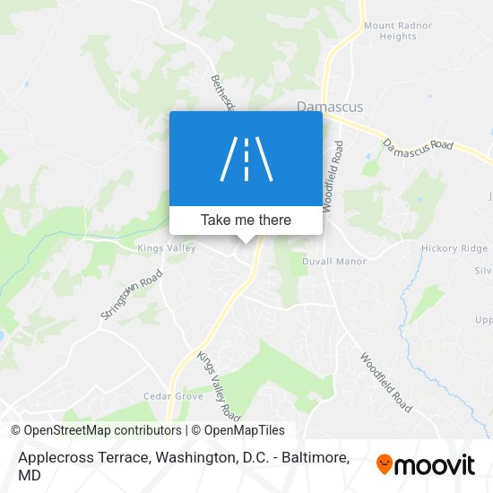 Mapa de Applecross Terrace
