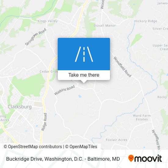 Buckridge Drive map