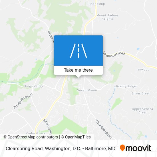 Clearspring Road map