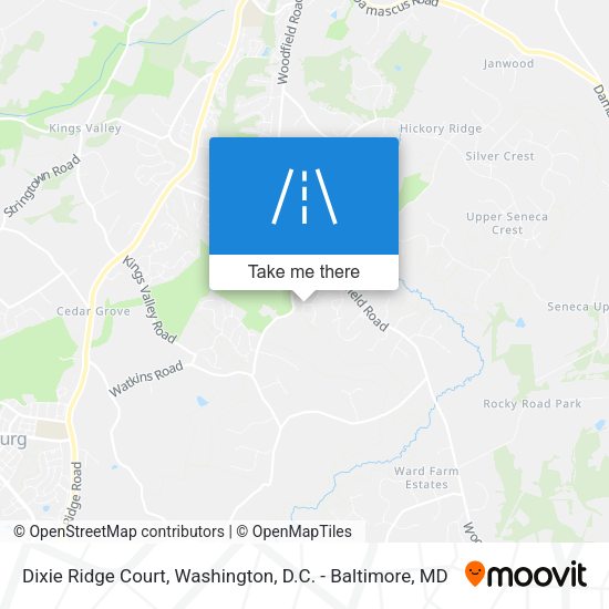 Dixie Ridge Court map