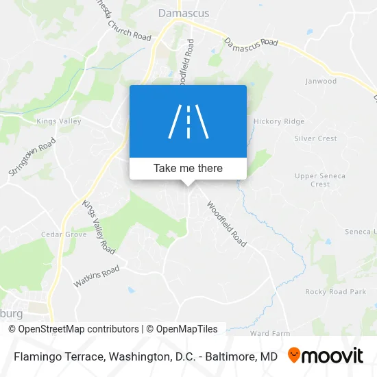 Flamingo Terrace map