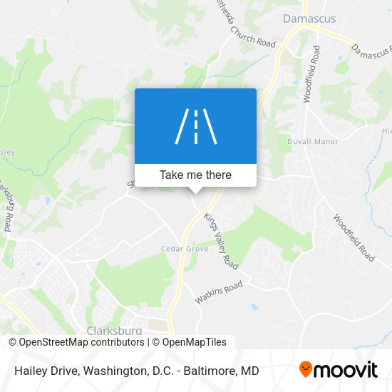 Mapa de Hailey Drive