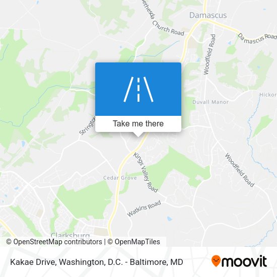 Mapa de Kakae Drive