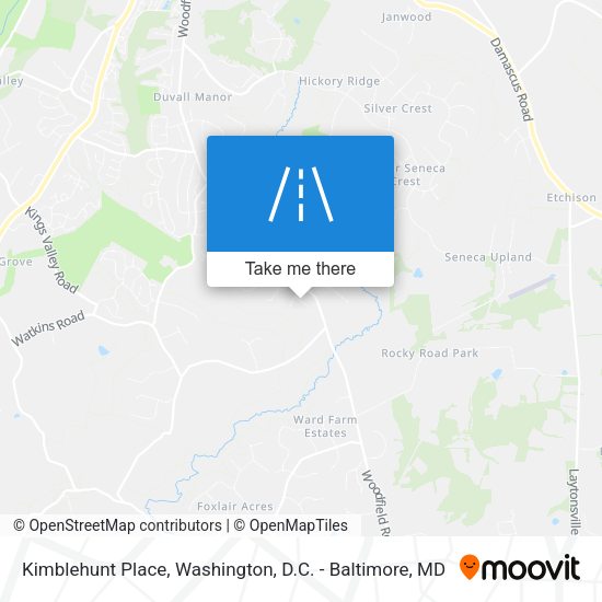 Kimblehunt Place map