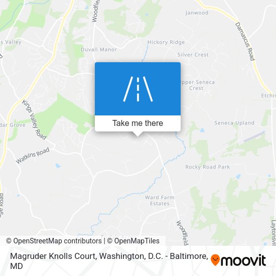 Mapa de Magruder Knolls Court