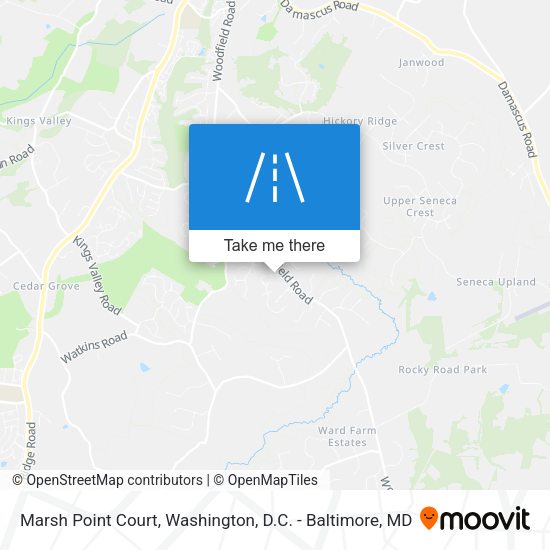 Marsh Point Court map