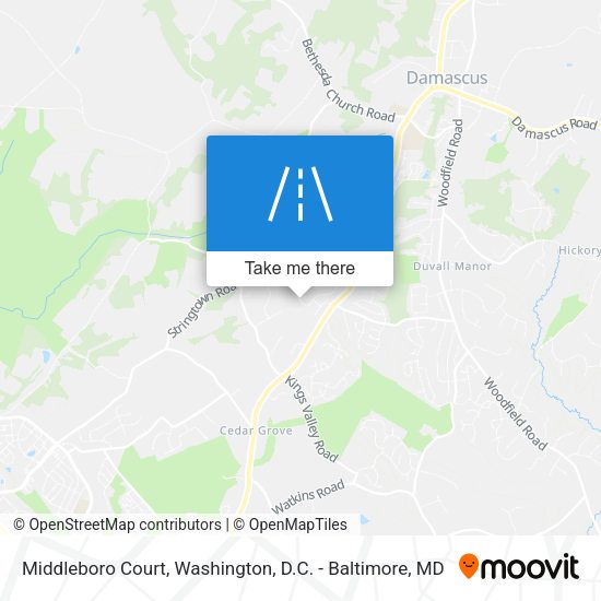 Middleboro Court map
