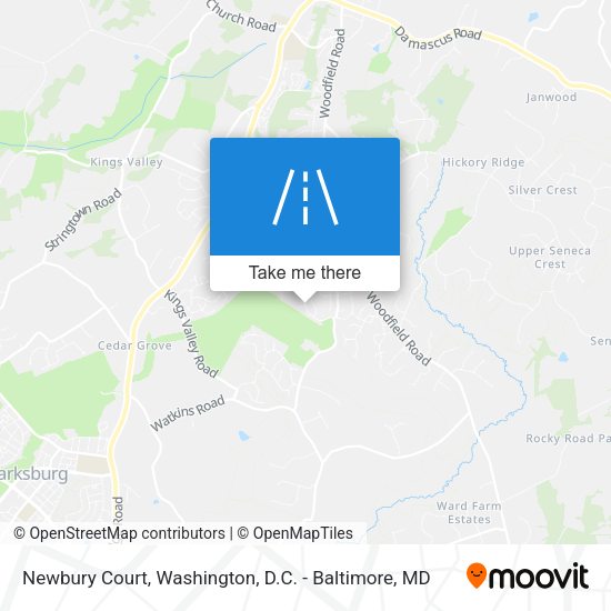 Newbury Court map