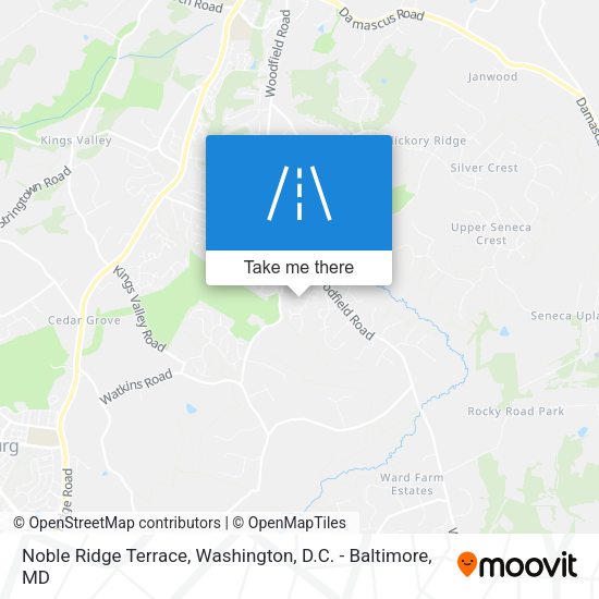 Noble Ridge Terrace map