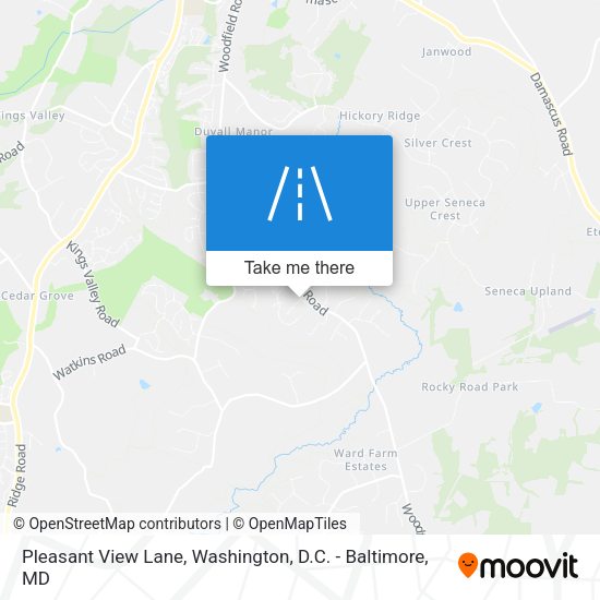 Mapa de Pleasant View Lane