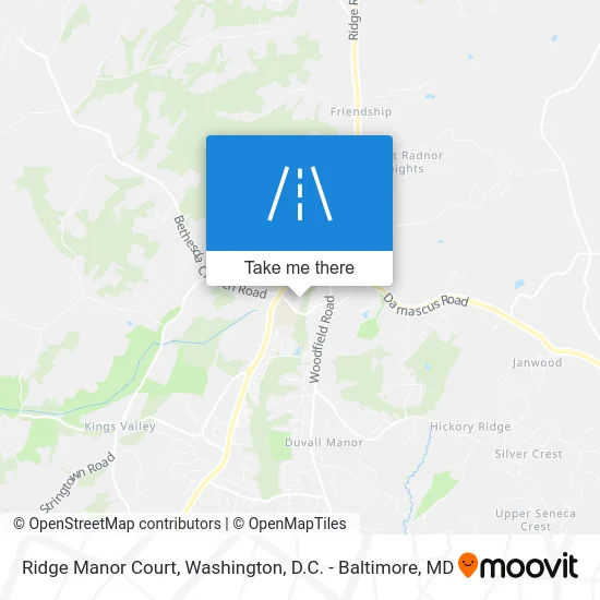 Ridge Manor Court map