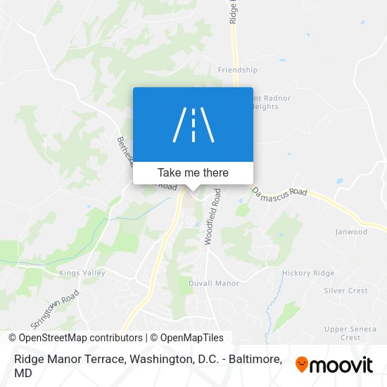 Ridge Manor Terrace map