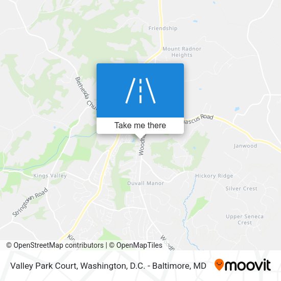 Mapa de Valley Park Court