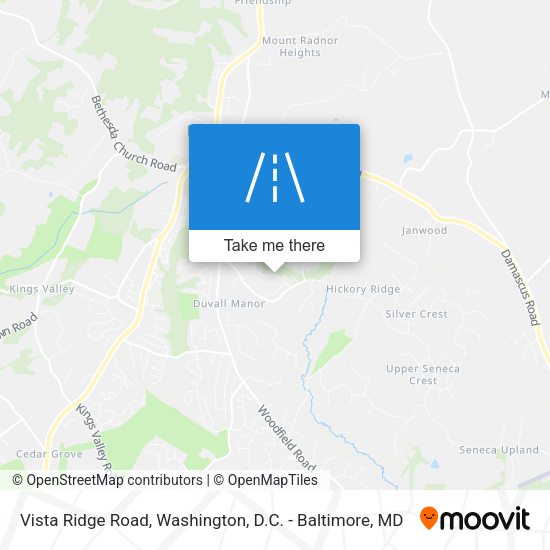 Mapa de Vista Ridge Road