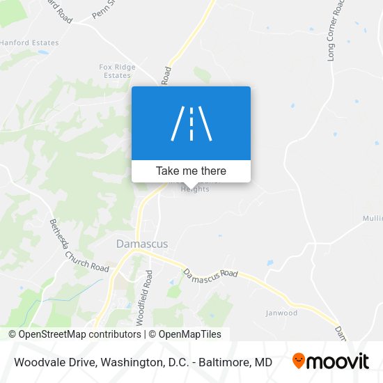 Woodvale Drive map