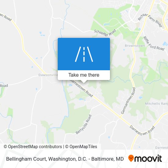 Bellingham Court map