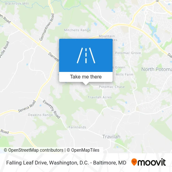 Falling Leaf Drive map