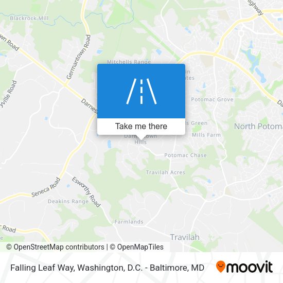 Falling Leaf Way map