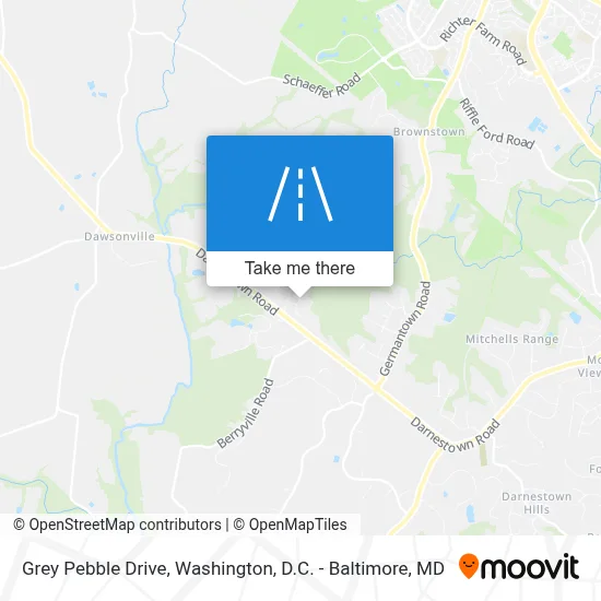 Grey Pebble Drive map