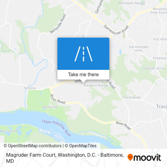 Mapa de Magruder Farm Court
